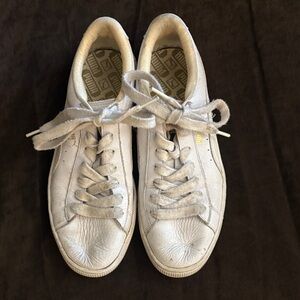 Puma White Sneakers for Women